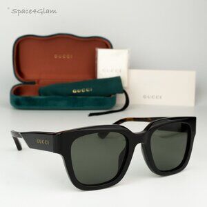 BRAND NEW Gucci GG1670SK 001 Havana Grey Unisex Square Sunglasses GG 1670SK